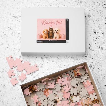 Personalized Pet Puzzle — Custom Name Photo Jigsaw (110/252/520/1014 pcs)