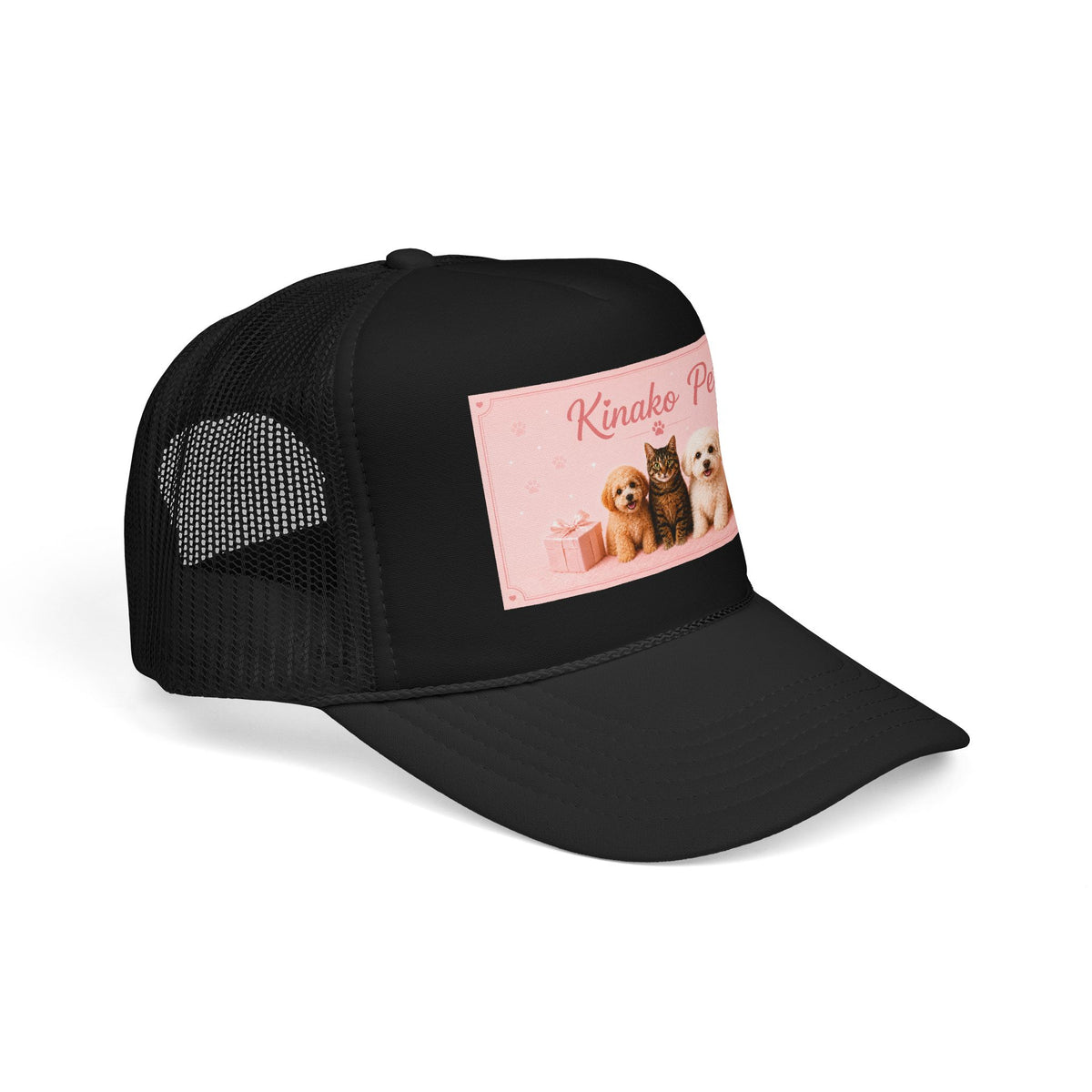 Gorra Trucker Personalizada con Foto de Mascota | Gorra con Foto Personalizada