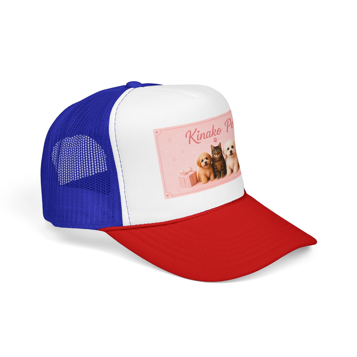 Gorra Trucker Personalizada con Foto de Mascota | Gorra con Foto Personalizada