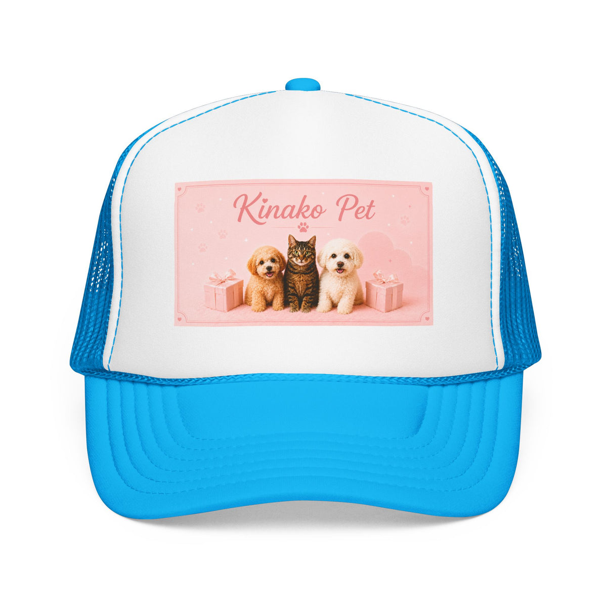 Gorra Trucker Personalizada con Foto de Mascota | Gorra con Foto Personalizada