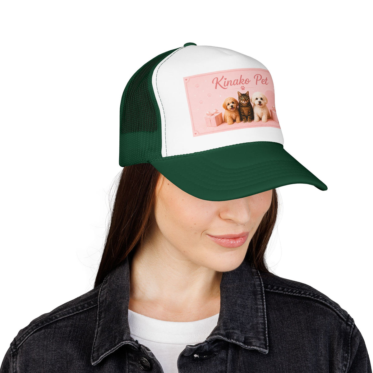 Gorra Trucker Personalizada con Foto de Mascota | Gorra con Foto Personalizada