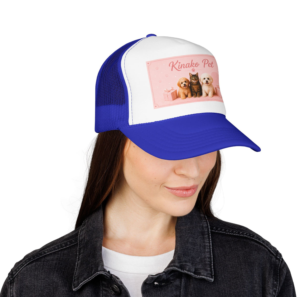 Gorra Trucker Personalizada con Foto de Mascota | Gorra con Foto Personalizada