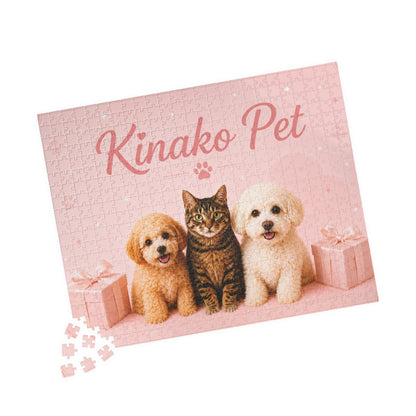 Personalized Pet Puzzle — Custom Name Photo Jigsaw (110/252/520/1014 pcs)