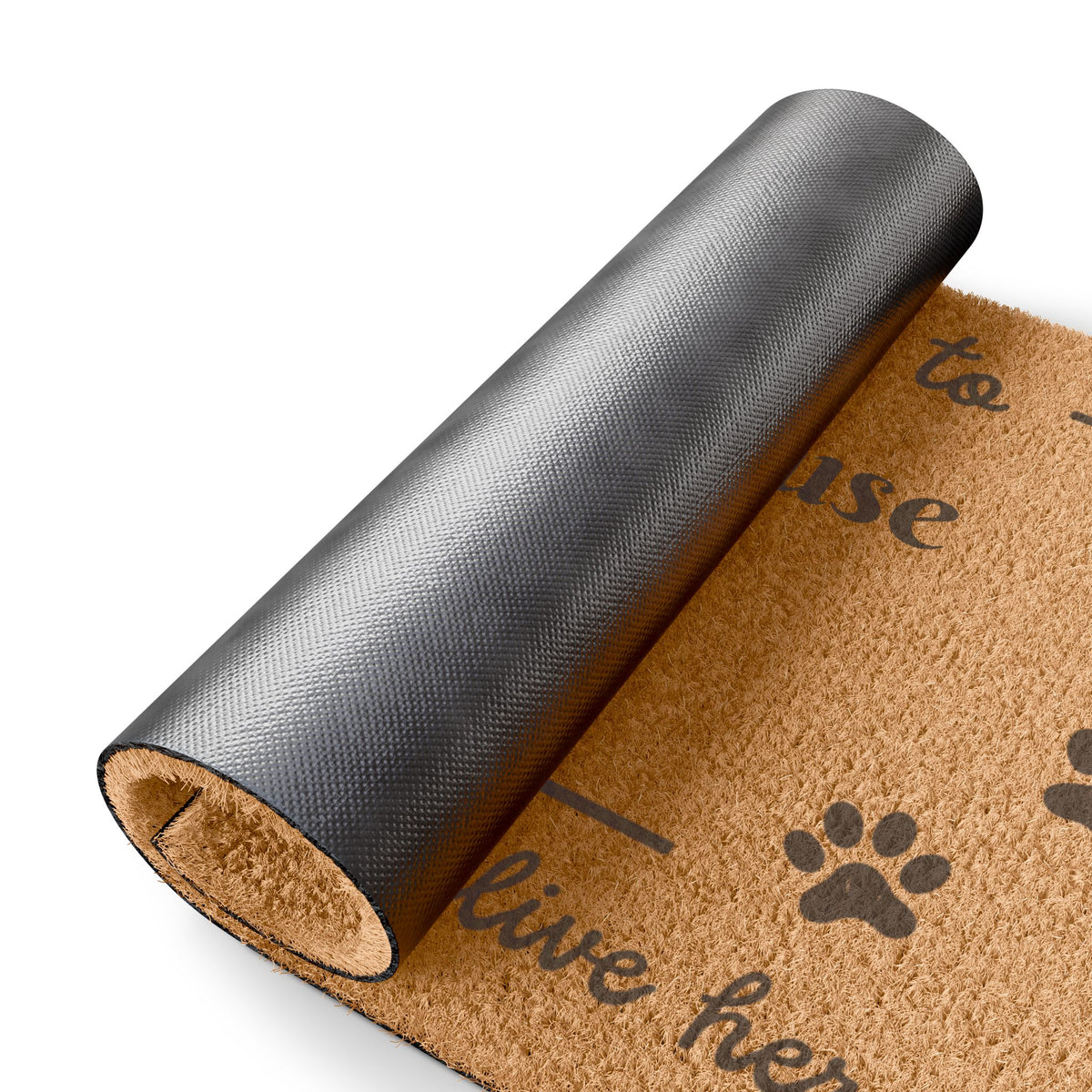 Personalized Welcome to Pet Name's House Custom Doormat