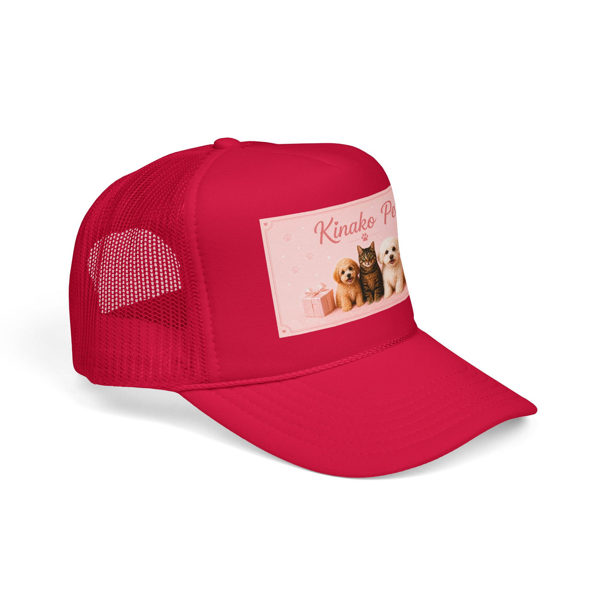 Gorra Trucker Personalizada con Foto de Mascota | Gorra con Foto Personalizada