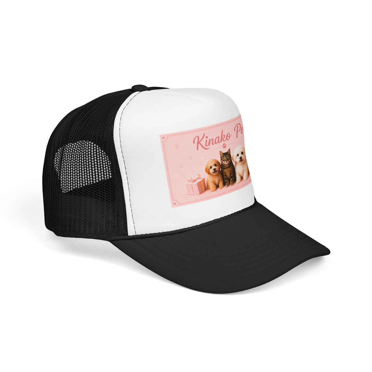 Gorra Trucker Personalizada con Foto de Mascota | Gorra con Foto Personalizada