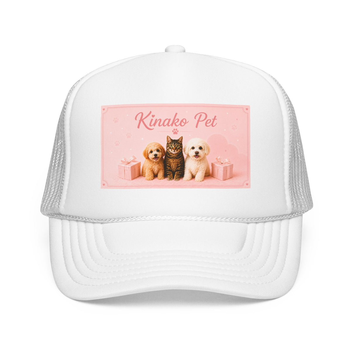Gorra Trucker Personalizada con Foto de Mascota | Gorra con Foto Personalizada