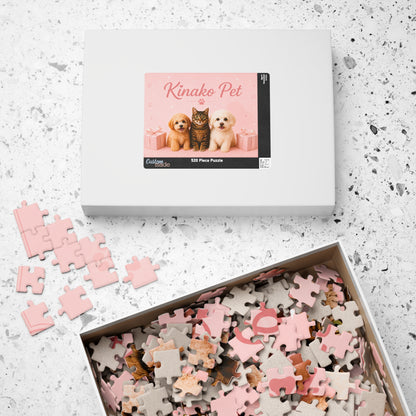 Personalized Pet Puzzle — Custom Name Photo Jigsaw (110/252/520/1014 pcs)