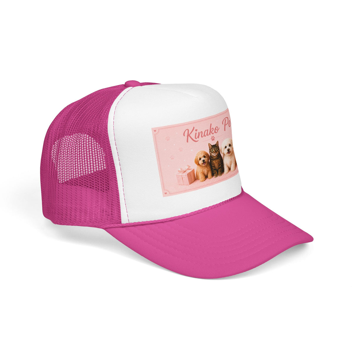 Gorra Trucker Personalizada con Foto de Mascota | Gorra con Foto Personalizada