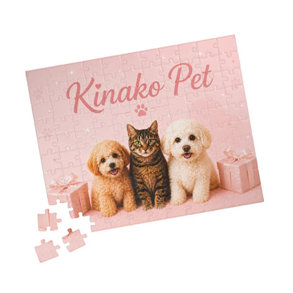 Personalized Pet Puzzle — Custom Name Photo Jigsaw (110/252/520/1014 pcs)