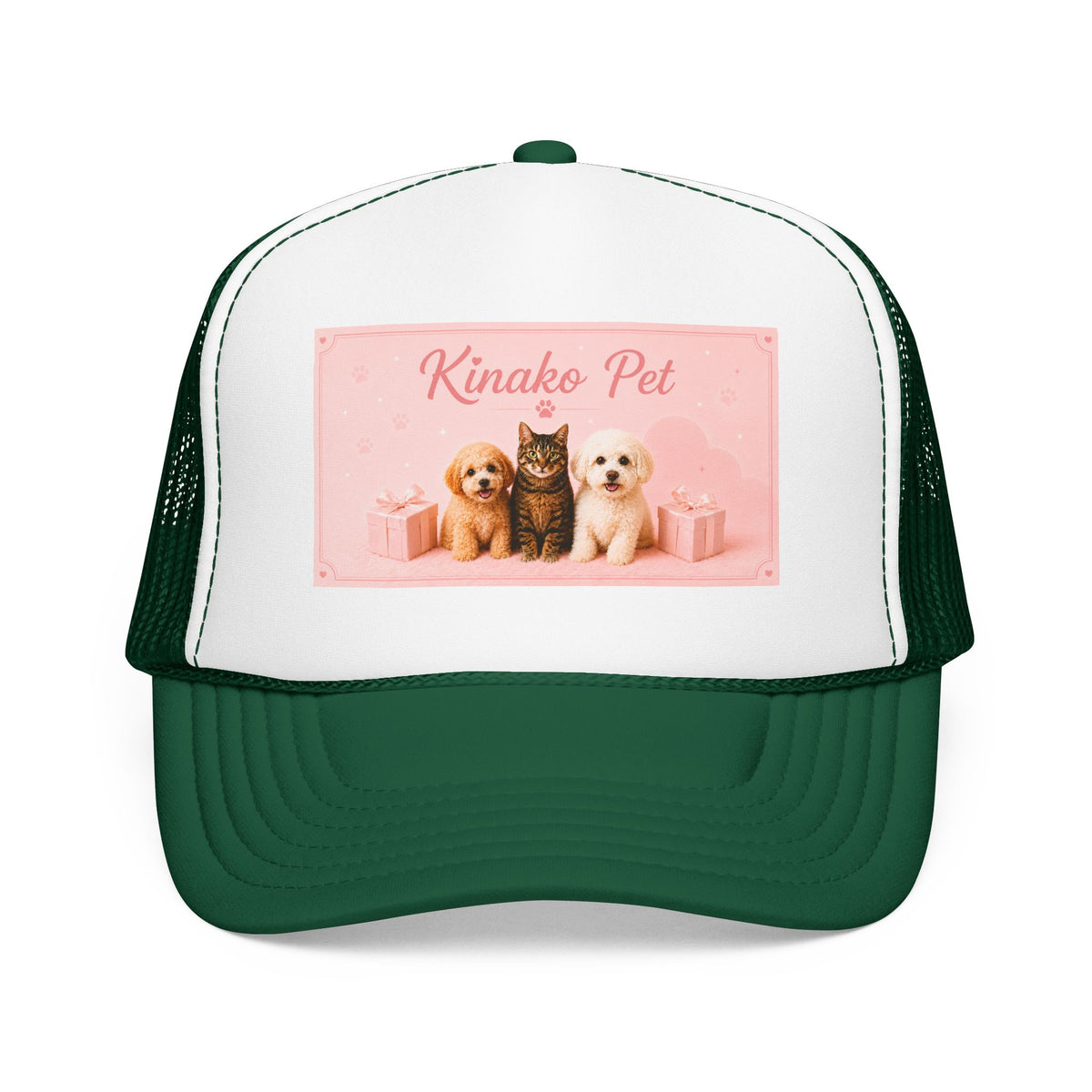 Gorra Trucker Personalizada con Foto de Mascota | Gorra con Foto Personalizada