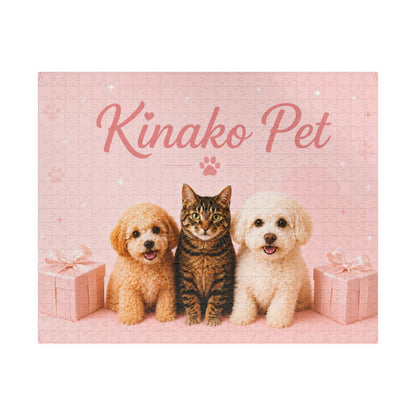 Personalized Pet Puzzle — Custom Name Photo Jigsaw (110/252/520/1014 pcs)