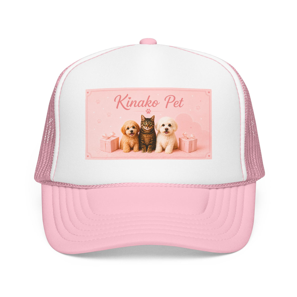 Gorra Trucker Personalizada con Foto de Mascota | Gorra con Foto Personalizada