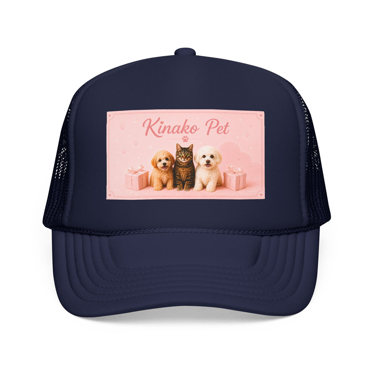 Gorra Trucker Personalizada con Foto de Mascota | Gorra con Foto Personalizada