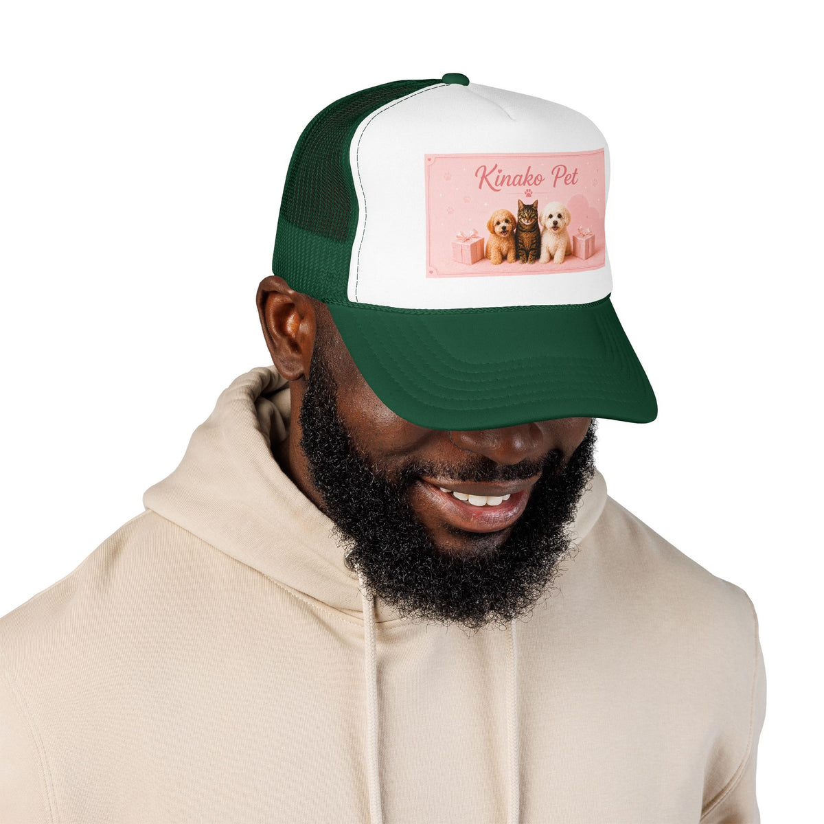 Gorra Trucker Personalizada con Foto de Mascota | Gorra con Foto Personalizada