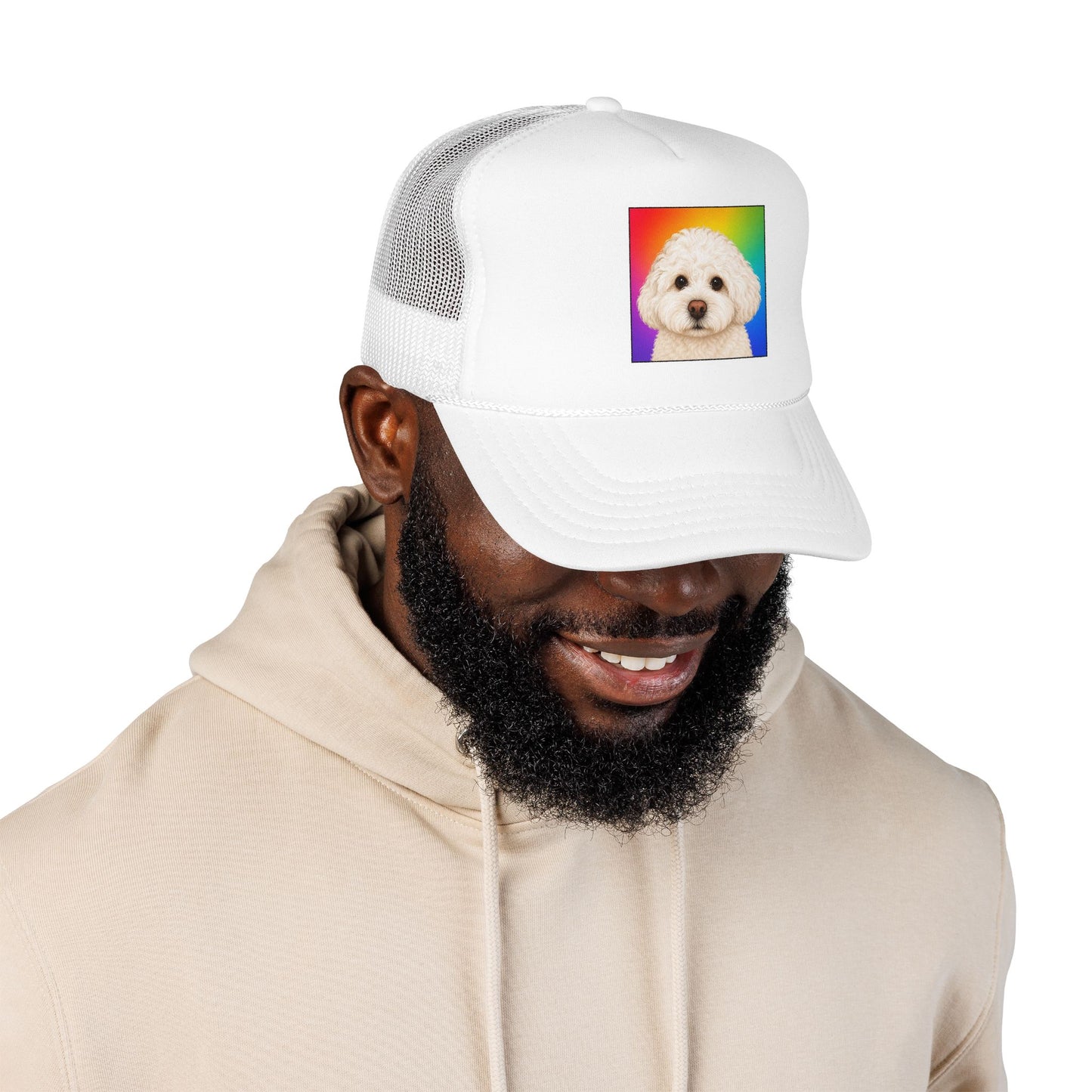 Custom Pet Photo Trucker Hat | Personalized Photo Hat
