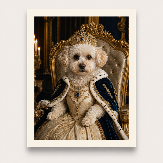 Queen - Custom Pet Portrait