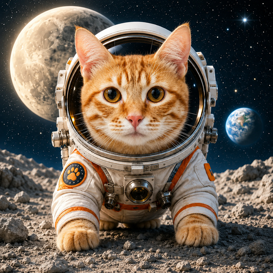 Astronaut - Custom Pet Portrait