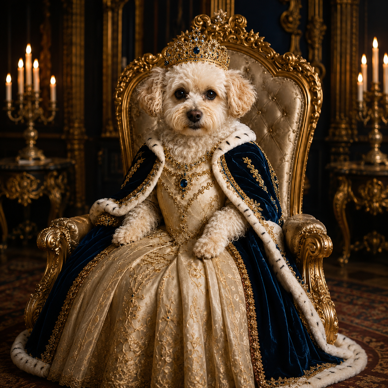 Queen - Custom Pet Portrait