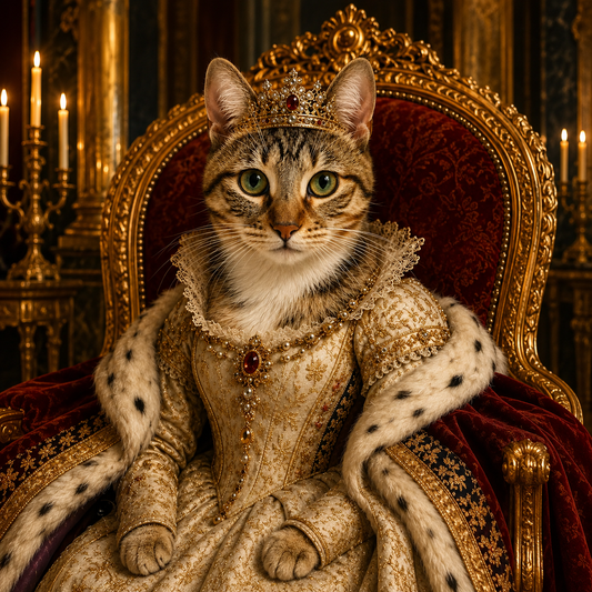 Queen - Custom Pet Portrait
