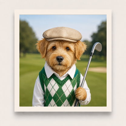 Golf - Custom Pet Portrait