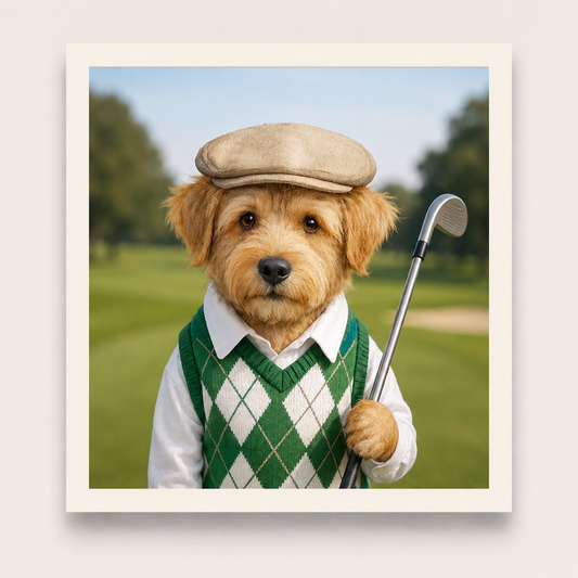 Golf - Custom Pet Portrait